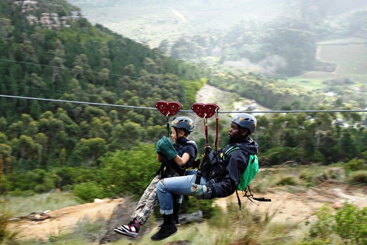 Zipline Cape Town من سفح محمية جبل تيبل