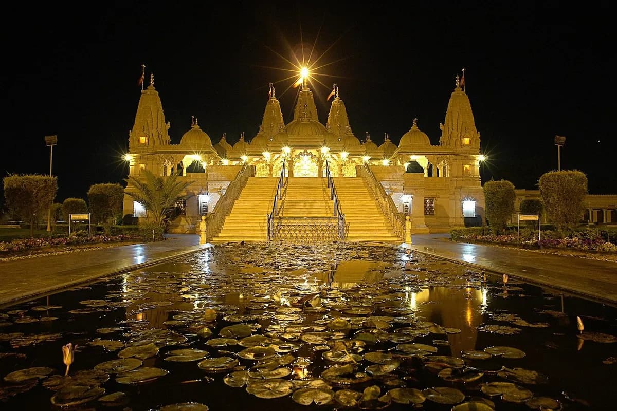 temple, india, attraction, night, reflection, tourism, reflection in water, india, india, india, india, india